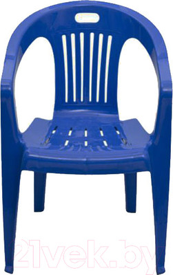 Стул пластиковый Стандарт Пластик Групп Комфорт-1 (синий)