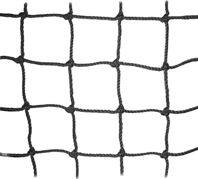 Сетка заградительная Dinamika Узловая 40х40мм/2.2мм / ZSO-000990 (черный)