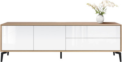 Тумба Metaldesign Проксима MD 7157.15.11 (дуб честерфилд/белый)