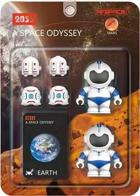 Игровой набор Наша игрушка Покорители космоса: Фигурки космонавтов / WP-12742