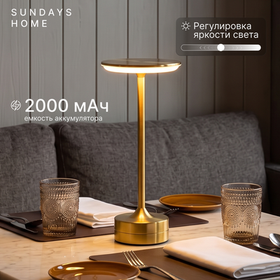 Интерьерная настольная лампа Sundays Home 6403001050A