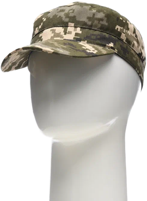 Бейсболка для охоты и рыбалки Huntsman Охотник Светлый пиксель 128/2 (р.58-60)