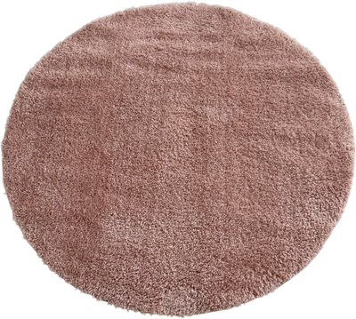 Ковер LAXMI Fluffy 01 круг (2.4x2.4, Blush)