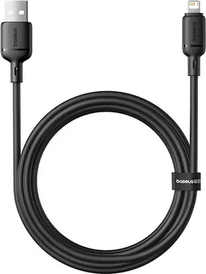 Кабель Baseus CB000115 Silky / P10377702113-01 (2м, черный)