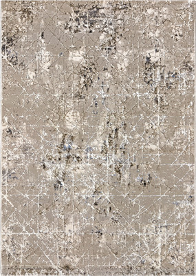 Коврик Behram Vegas T3753RE-L.BEIGE-D.GREY (0.8x1.5)