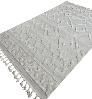 Коврик LAXMI Quincey 0019 прямоугольник (0.8x1.5, Cream/Cream)