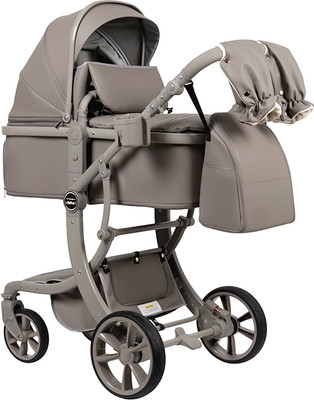 Детская универсальная коляска Aimile Adventurer PU Cosmic Latte / ADV-18 (космический латте)