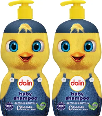 Набор детских шампуней Dalin Мальчик (2x500мл)