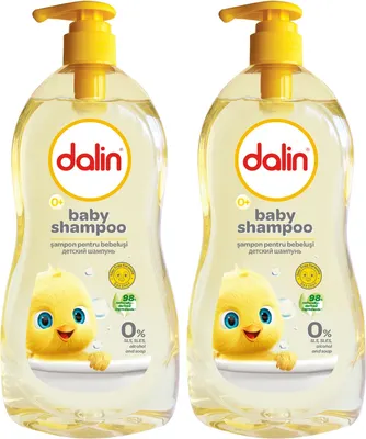 Набор детских шампуней Dalin без слез (2x500мл)