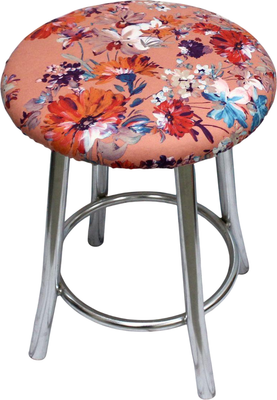 Подушка на стул MATEX Concept Гвоздики / 14-348 (светло-розовый/фиолетовый)