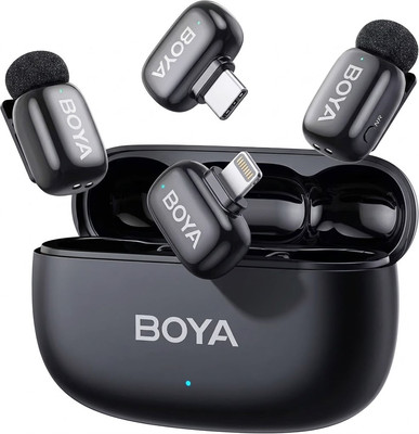Радиосистема микрофонная BOYA Mini 2-01 (черный)