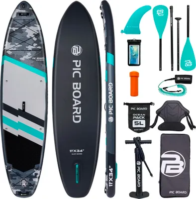 SUP-борд Pic Board Camouflage Gray PKM503