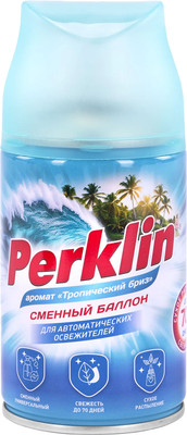 Сменный блок для освежителя воздуха Perklin Тропический бриз (250мл)