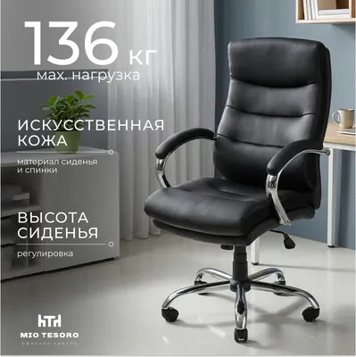 Кресло офисное Mio Tesoro Бруньера CYE246 (черный)