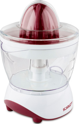 Соковыжималка электрическая Scarlett SC-JE50C06 (белый/коричневый)