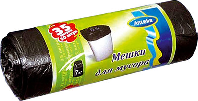 Пакеты для мусора Антелла 35л 6мкм (30шт)