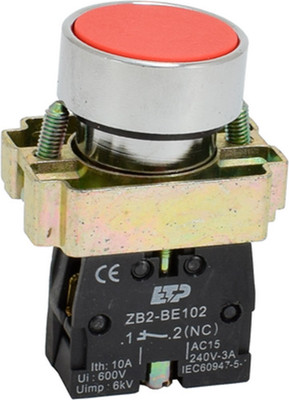 Кнопка для пульта ETP LAY5-ВA42 NC / 14102 (красный)