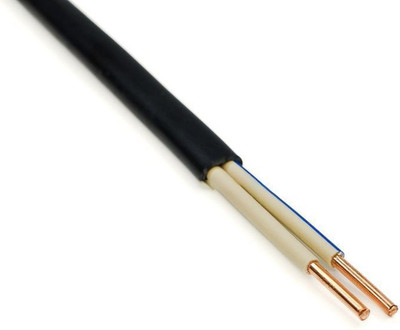 Кабель силовой Автопровод ВВГ-Пнг(А)-LS 2x4-0.66 (50м, черный)