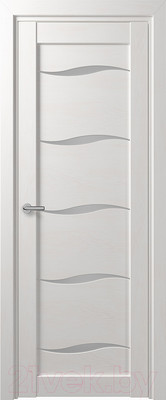 Дверь межкомнатная Deform D1 ДО 60x200 (дуб шале снежный/мателюкс)