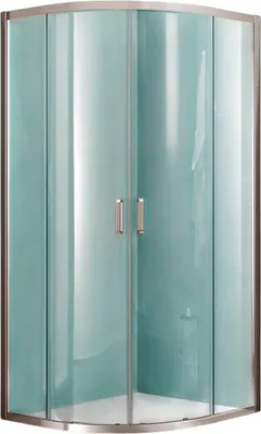 Душевой уголок Adema Glass Line 90 (никель браш/прозрачное стекло)