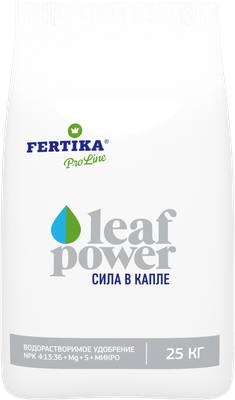 Удобрение Fertika Leaf Power Листовое 4-13-36 (25кг)