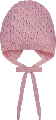 Шапочка для малышей Amarobaby Berry / AB-OD26-BER16/27-40 (пудровый, р. 40-42)