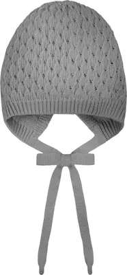 Шапочка для малышей Amarobaby Berry / AB-OD26-BER16/11-40 (серый, р. 40-42)