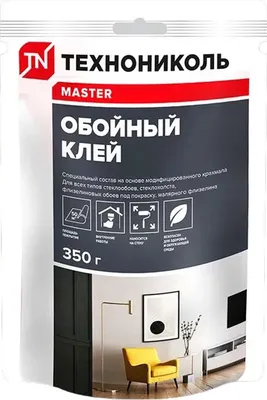 Клей для обоев Технониколь Master для стеклообоев и стеклохолста 147892 (350г)