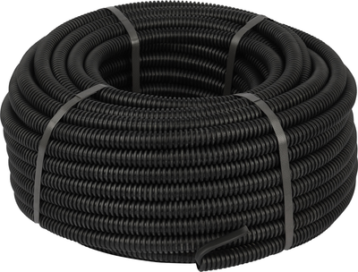 Труба для кабеля ЭРА d20 с кабелем ВВГ-Пнг(А)-LS 3x2.5 / Б0071498 (50м, черный)