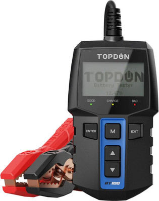 Тестер аккумуляторной батареи Topdon BT100