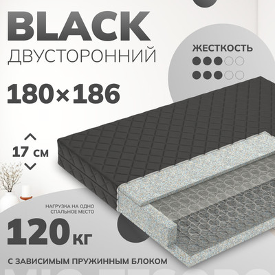 Матрас Mio Tesoro Black 1.101 180x186