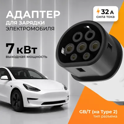 Адаптер для зарядки электромобиля Soft Drive GB/T - Type 2 3.5/7 кВт WS-2001