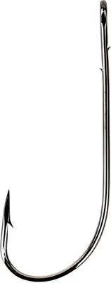Набор крючков рыболовных RUZZA Single Worm Hook Long Barb Shank №4 / RSWHLBS-4BN (10шт)