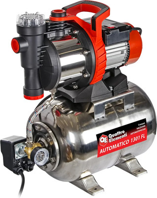 Насосная станция Quattro Elementi Automatico 1301 FL Inox / 910-249