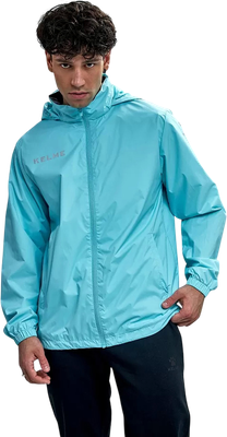 Ветровка Kelme Raincoat / 3801241-405 (L, голубой)