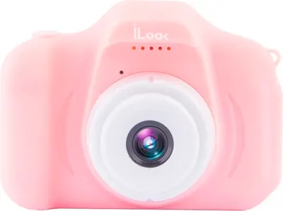Детский фотоаппарат Rekam iLook K330i (розовый)