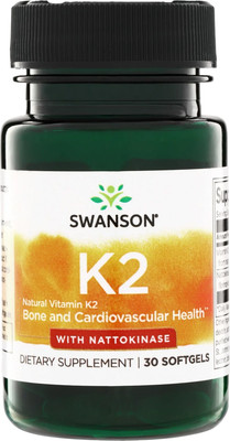 Витамин Swanson K2 High Potency Natural (30 капсул)