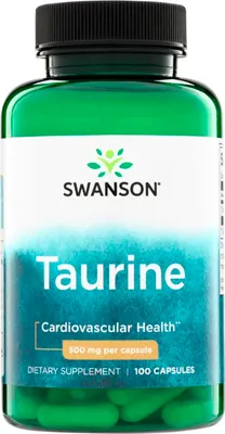 Таурин Swanson 500mg (100 капсул)