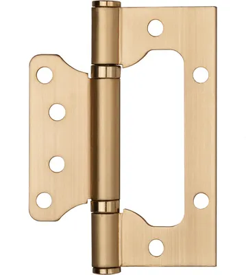 Петля дверная Ajax furniture IN4000W SSG 100/P-2B 100x2.3 (сатиновый золото)