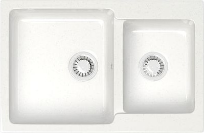 Мойка кухонная Marrbaxx Азель Z191 (белый)