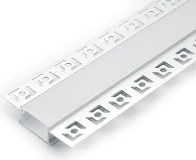Профиль для светодиодной ленты Feron CAB254 / 10362 (серебристый, 2м)