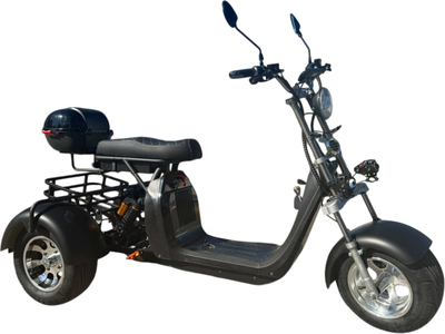 Электроскутер Smart Balance Х11 Trike (черный)
