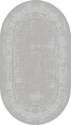 Коврик Витебские ковры Тон-ту-тон Овал 23С60-БК/ЭФ 62411 50 (0.8x1.5)