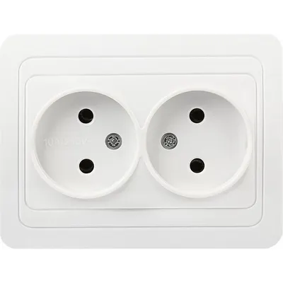 Розетка SmartBuy Марс / SBE-02w-10-S2-N (белый)