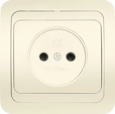 Розетка SmartBuy Марс / SBE-02i-10-S1-N-c (бежевый)