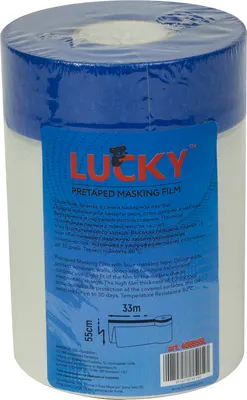 Пленка строительная Lucky Tape 0.55x33мм / 486955L