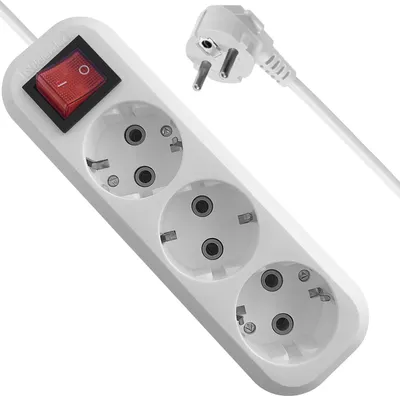Удлинитель Defender L330 / 99358 (15м, белый)