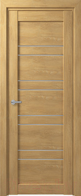Дверь межкомнатная Deform D15 ДО 70x200 (дуб шале натуральный/мателюкс)