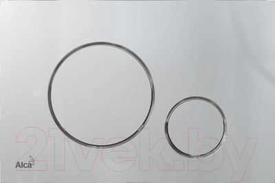 Кнопка для инсталляции Alcadrain M672 (матовый хром)