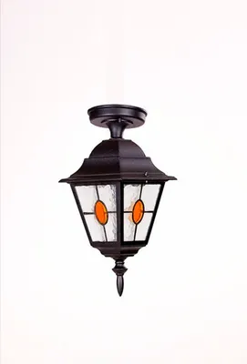 Светильник уличный Oasis Light Quadro M lead GLASS 79905MAlgY Bl